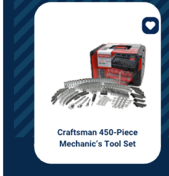 Craftsman 450-Piece Mechanic's Tool Set